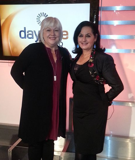 Vickie Fagan and Veronica Tennant